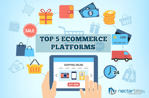 top 5 ecommerce platforms for web development