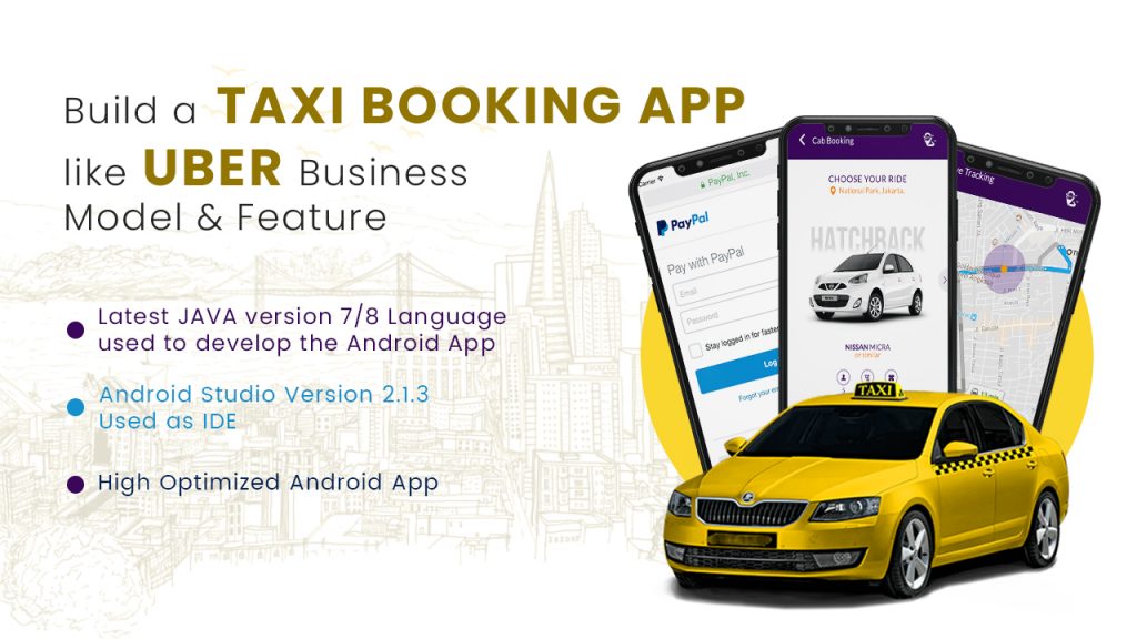 taxi booking advertisement banner